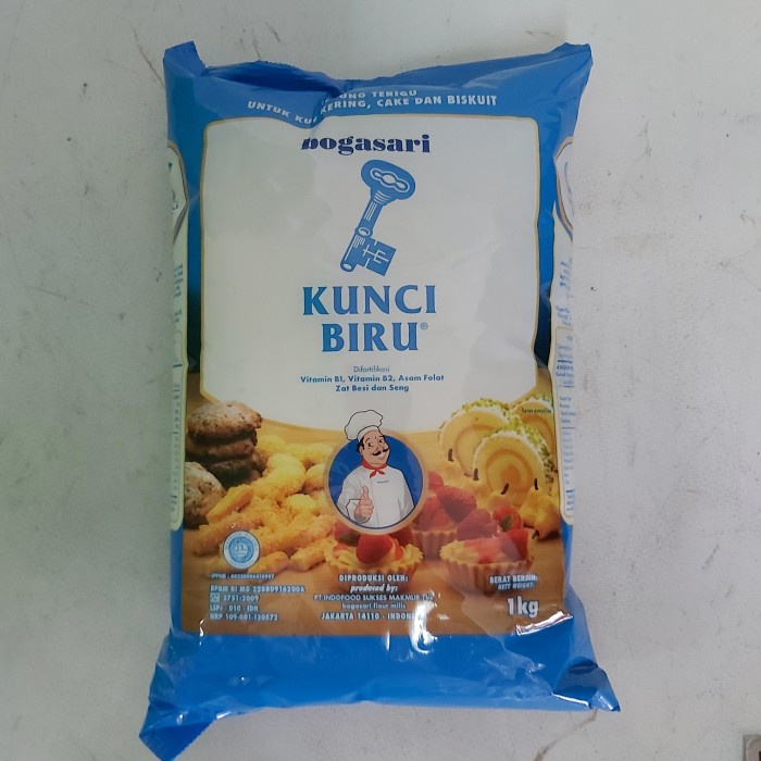 

tepung terigu kunci biru