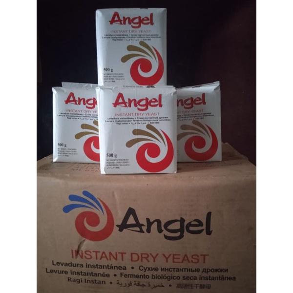 

HJ RAGI ANGEL/RAGI PENGEMBANG/INSTANT YEAST ANGEL KERING VARIAN KEMASAN 500gr