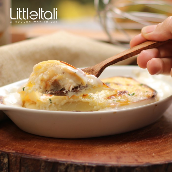 

(Good) LITTLE ITALI LASAGNA CREAMY CHICKEN MUSHROOM
