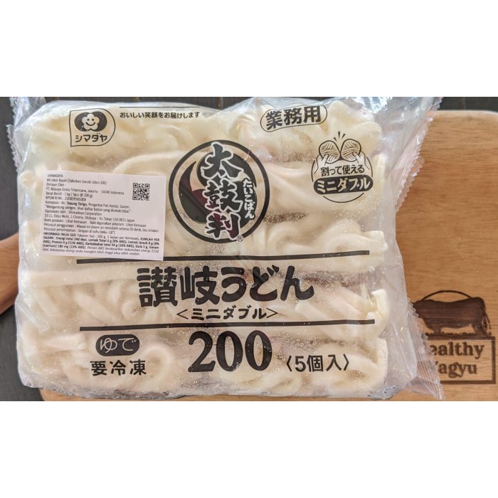 

Promo Terbatas Shimadaya Udon Frozen 1Kg 5 Pcs Taikoban Sanuki Mi Mie Basah Jepang Aman