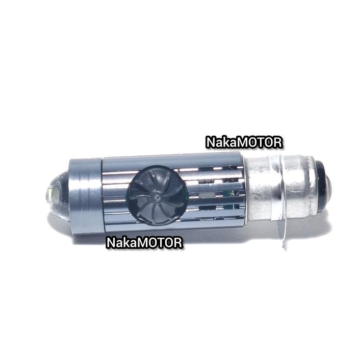 Lampu Utama LED H6 Laser IBRIGHT Senja RGB + Kipas Pendingin High Low