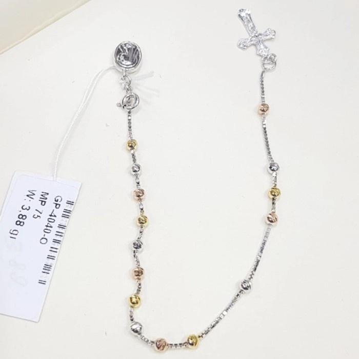 GELANG EMAS ROSARIO CANTIK - 75%