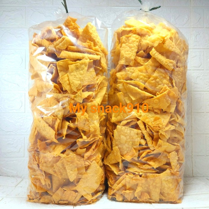 

..... Keripik Kripik Pangsit Bawang Gurih Kemasan Ball