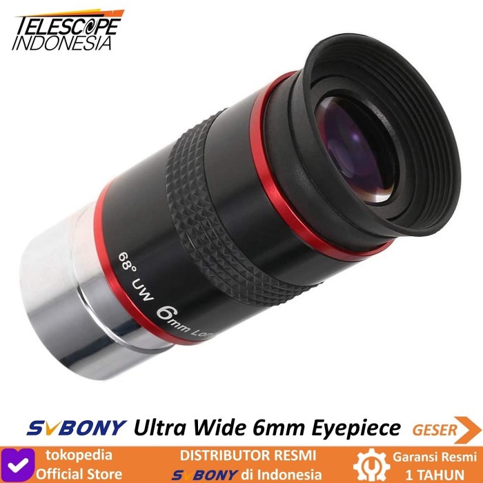 HRG DISKON SVBony Ultra Wide 6mm Eyepiece