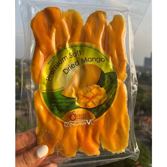 

Premium Dry Mango Original Thailand (Tidak Bau Obat) Exp April 2024