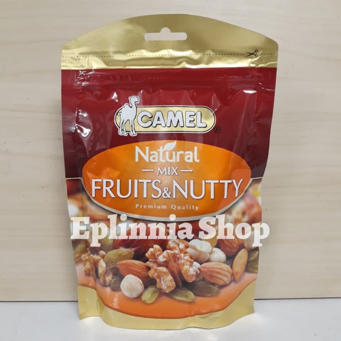 

Camel Natural Fruits & Nutty Mix 150 Gr - Kacang Campur Buah Kering