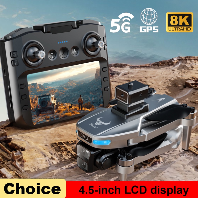Sg901 Pro / Max Gps Drone Professional 8K Hd Camera 5G Wifi Fpv Dron With Obstacle Avoidance 4.5