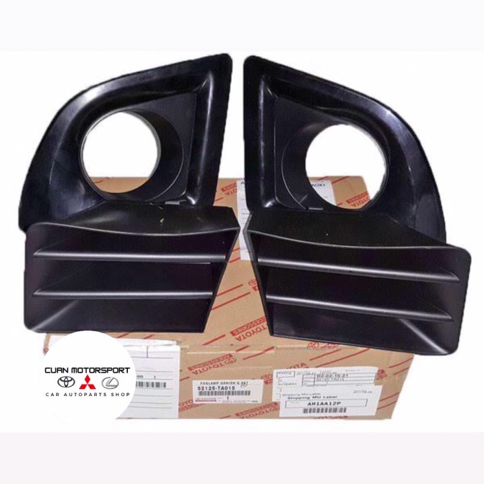 BISA GOSEND COVER FOGLAMP SET AVANZA F600 2003-2010 ORIGINAL TOYOTA AVANZA