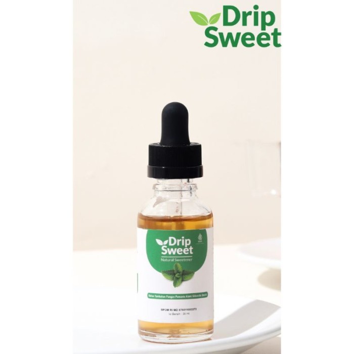

(Best) DripSweet Gula Stevia Pemanis Alami Cair 30ml