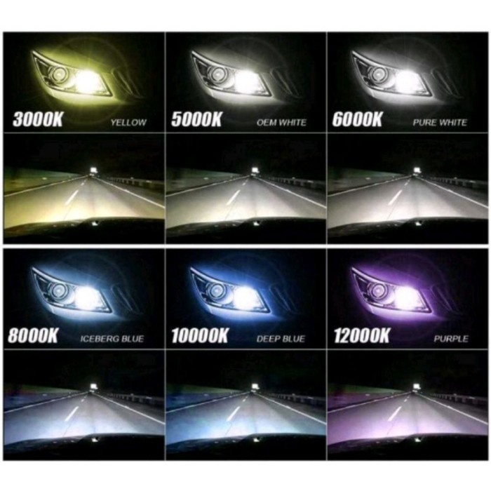 [Good] LAMPU MOTOR HID H6 / MOTO HID H6 / HID XENON LIGHT 8000K 10000k 12000K