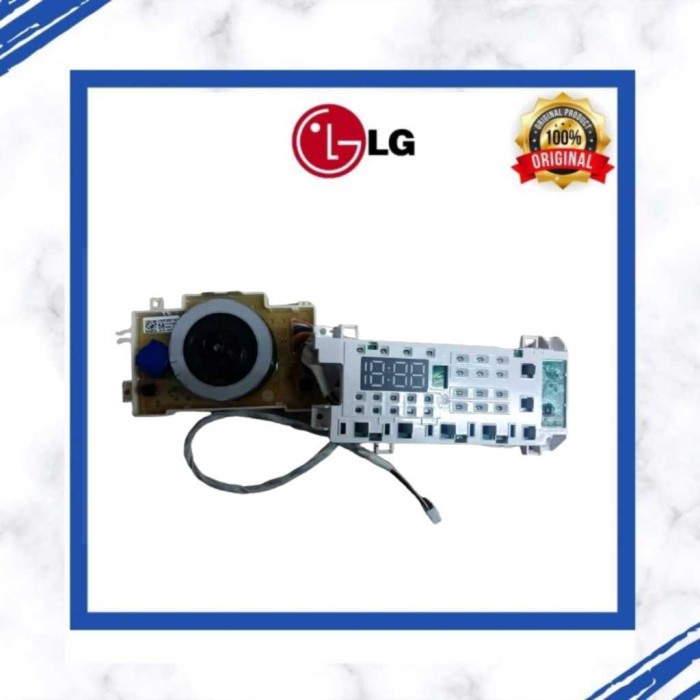 PREMIUM PCB MODUL DISPLAY MESIN CUCI LG EBR87419816 FV1285S3VS ORIGINAL