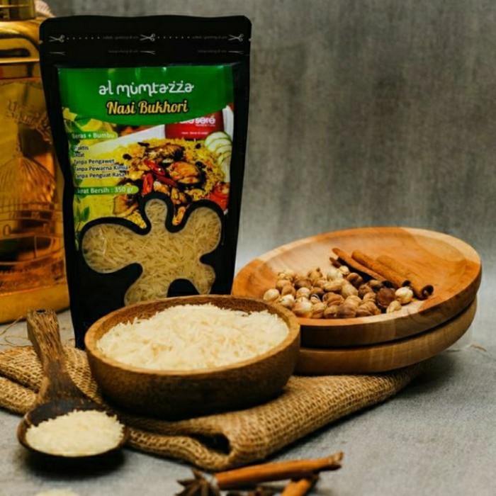 

(Good) NASI BUKHORI BUKHARI AZIZIYAH AL MUMTAZZA BUMBU INSTAN INSTANT