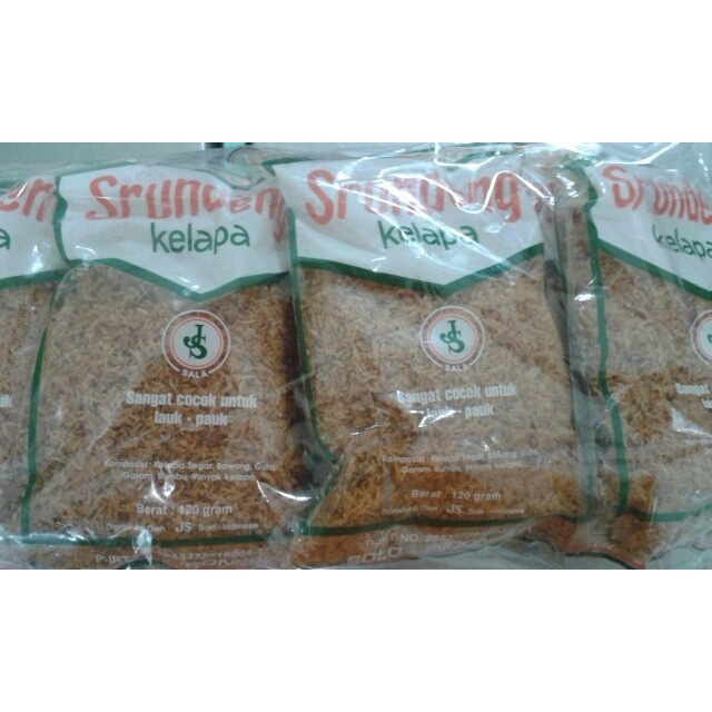 

(Good) Serundeng srundeng kelapa gurih asli Solo 120gram