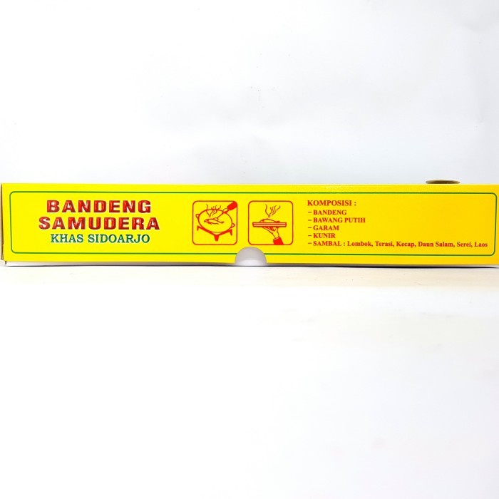 

(Good) SAMUDERA BANDENG PRESTO KHAS SIDOARJO DURI LUNAK ISI 2pcs VAKUM ASLI