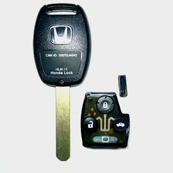 Kunci Honda Accord Cm 5 Gen7 Crv Gen2 + Chip Dan Transmiter Remote Asli 100%