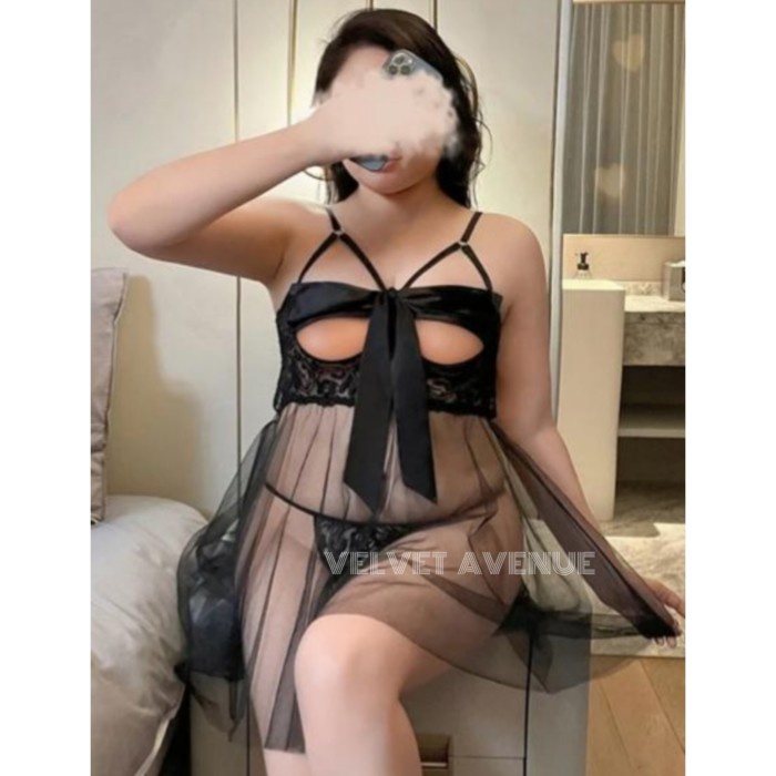 Sexy Lingeri Seksi Baju Tidur Dewasa Wanita Andrea Lingeria Transparan High Quality