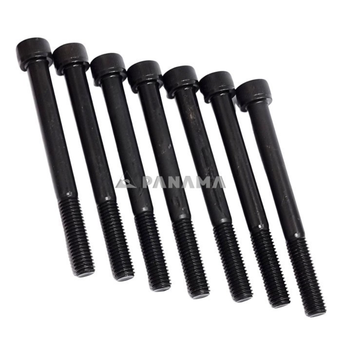 terbaru  baut l m6x200 baut l baja 12.9 m6 x 200 mm pitch 1.0 half drat yfs taiwan ready