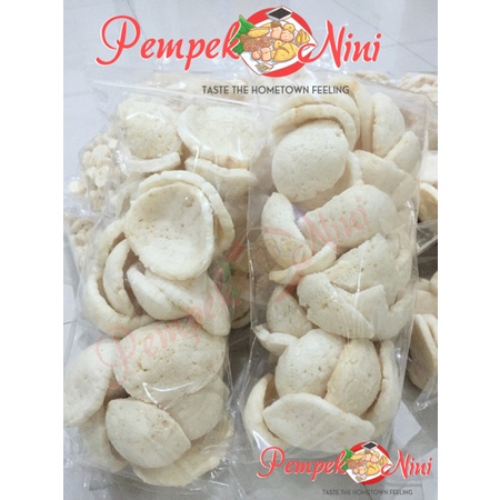 

Kerupuk/Kemplang Mangkok Ikan Belida Asli Palembang