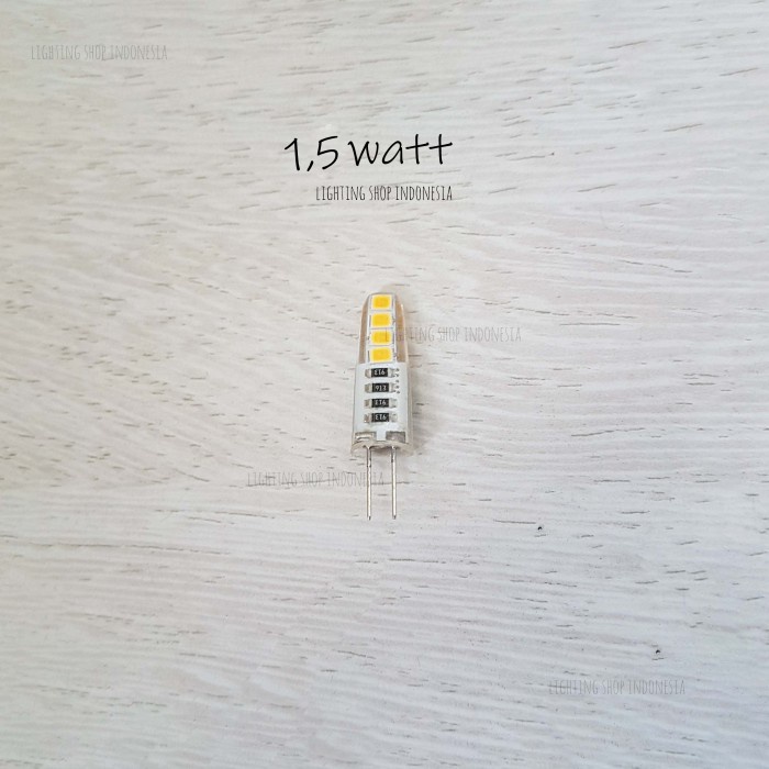 Light Star Id Lampu kacang led smd 3w 1.5w G4 mr16 220volt kaki tusuk