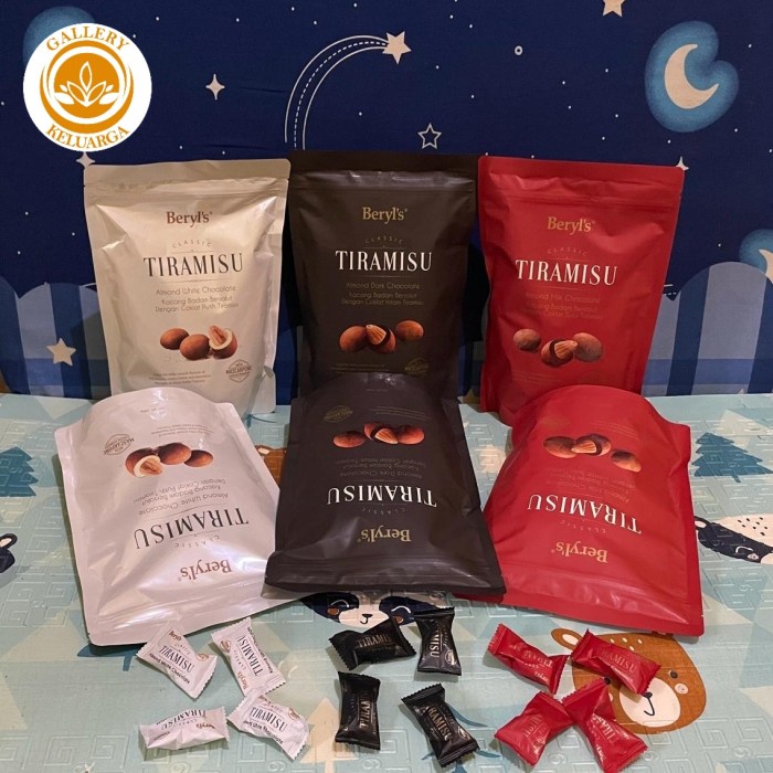 

Coklat Beryls Tiramisu Almond 300Gr Terbaru