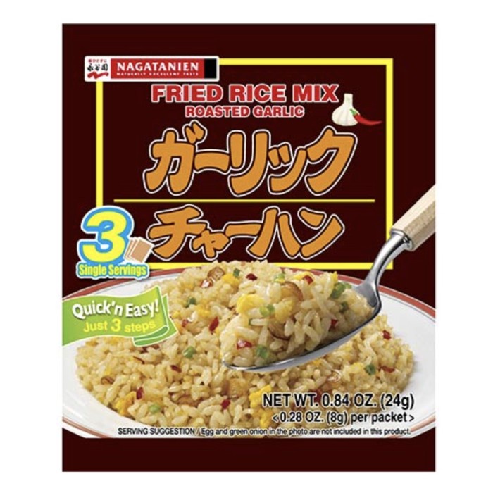 

Bumbu Nasi Goreng Nagatanien Garlic Cha-Han No Moto 24 Gram