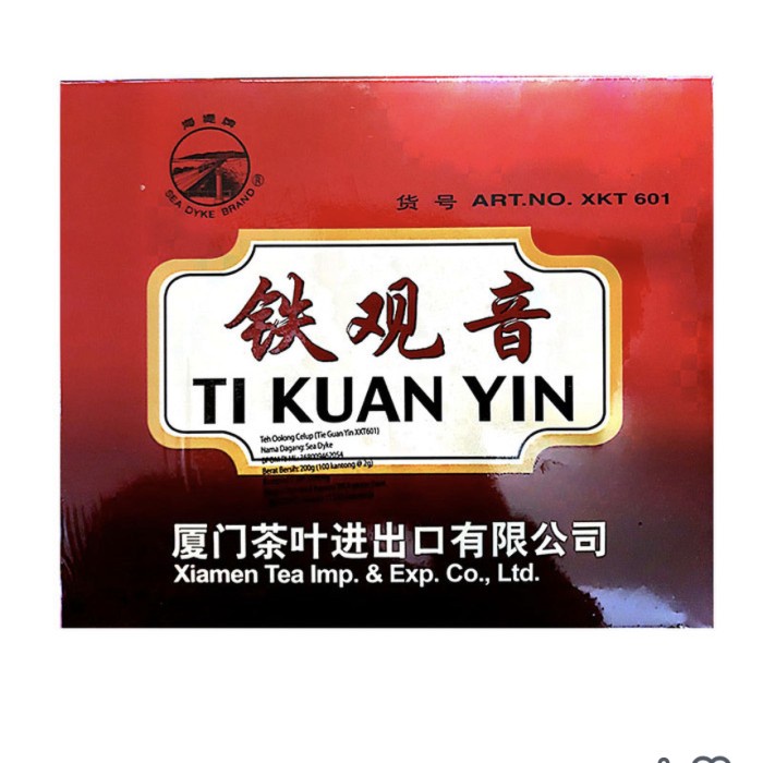 

Sea Dyke Ti Kuan Yin Xkt 601 Tea / Teh Kuan Yin Xky 601 Sea Dyke 200Gr