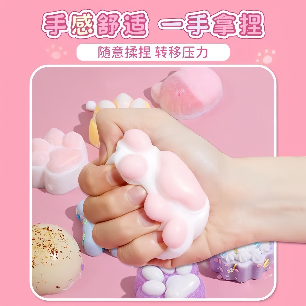 {{ 970 Pcs Diy Silikon Squishy Kit Cakar Kucing Buatan Sendiri Set Mainan Gantungan Kunci Paket