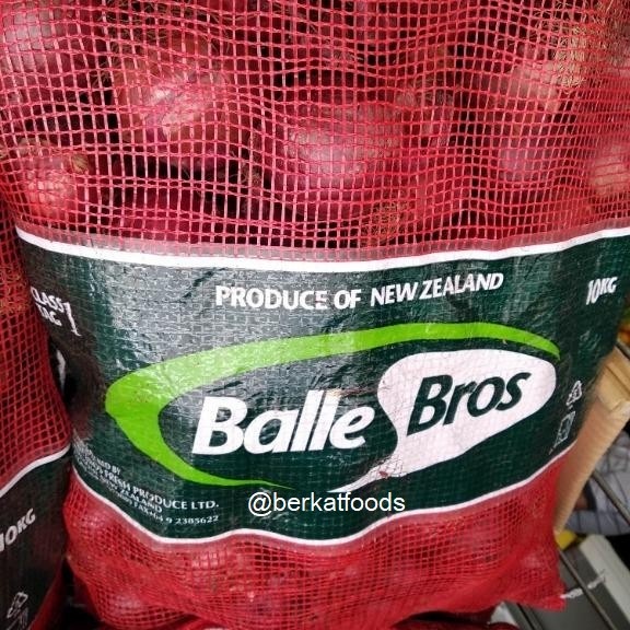 

Bawang Bombay Merah Besar NZ / Red Onion Big/Bombai Ungu Purple GradeA