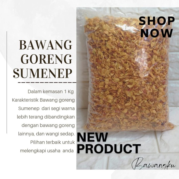 

bawang goreng sumenep 1 kg