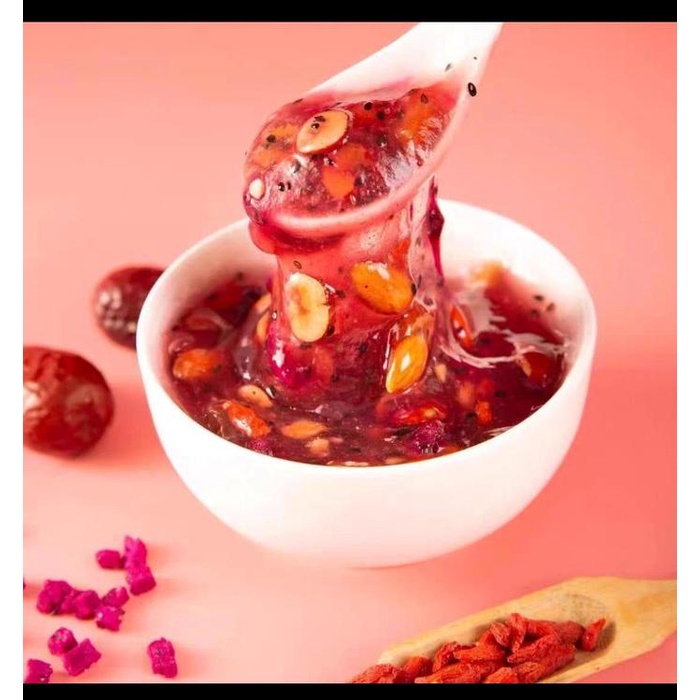 

OUFEN LOTUS ROOD varian rasa BUAH NAGA STRAWBERRY granola halal 500g