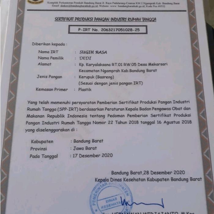 

Basreng viral extra pedas daun jeruk stik 1kg Snacks Goreng