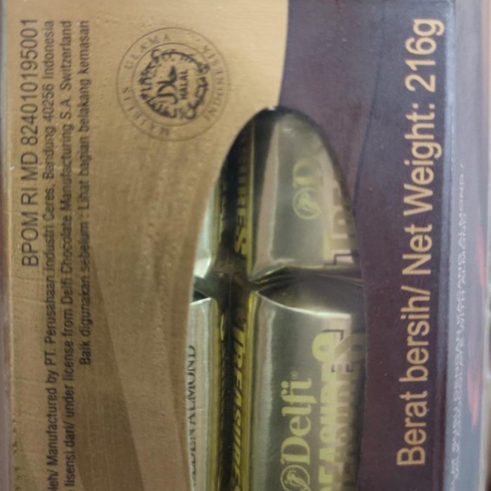 

Coklat Delfi Treasure Golden Almond Box Exclusive