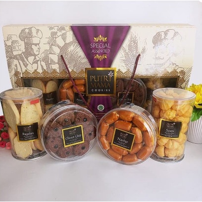 

Parcel Kue Lebaran/Idul Fitri Hampers Putri Mama - Premium Box