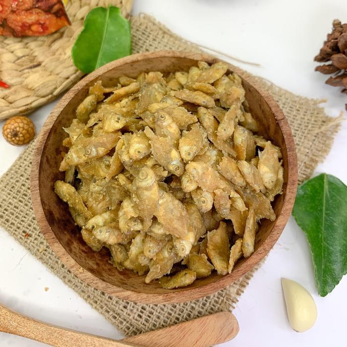 

100GR BABYFISH/ IKAN PEPETEK CRISPY PEDAS DAUN JERUK DAN ORIGINAL KRIUK RENYAH GURIH JAJANAN CEMILAN
