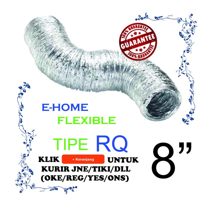 Alumunium flexible ducting 8 inch