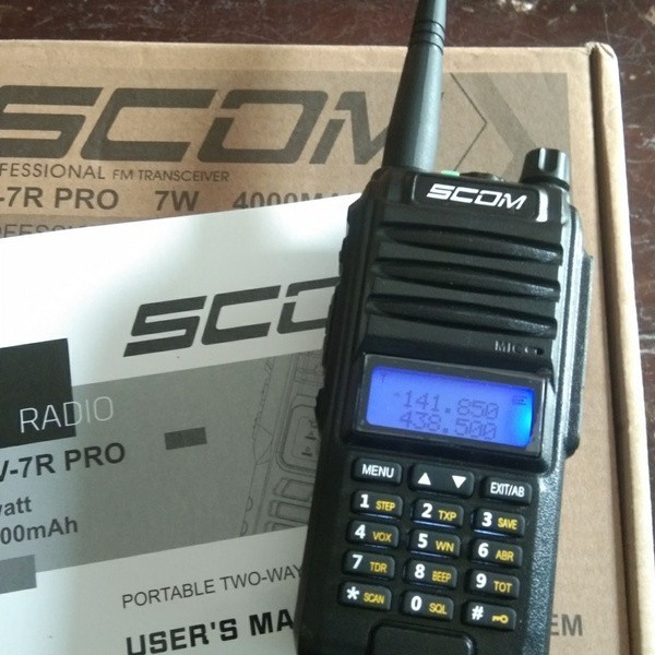 HT WALKIE TALKIE SCOM UV7R UV-7R PRO PREMIUM Dualband SPEAKER PREMIUM