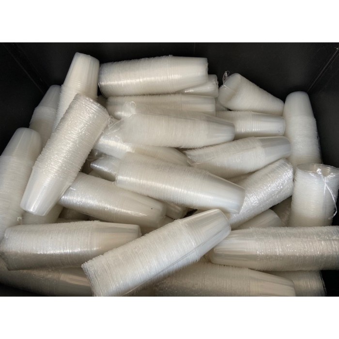 [BestSeller] SOFT POT (100 pot) anggrek tanaman transparan plastik 1,5 1,7 2,5 3,5 anti pecah