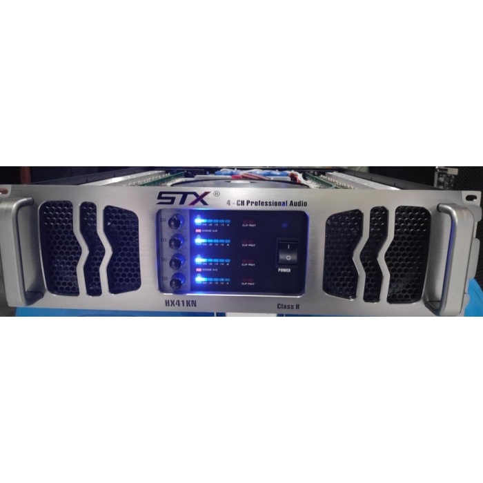 Power Profesional Audio Amplifier 4 Channel Merk STX Type HX41KN