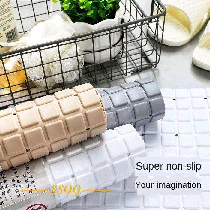Sudoku Shower Bathroom Mat Keset Kamar Mandi Pvc Anti Slip Suction Cup