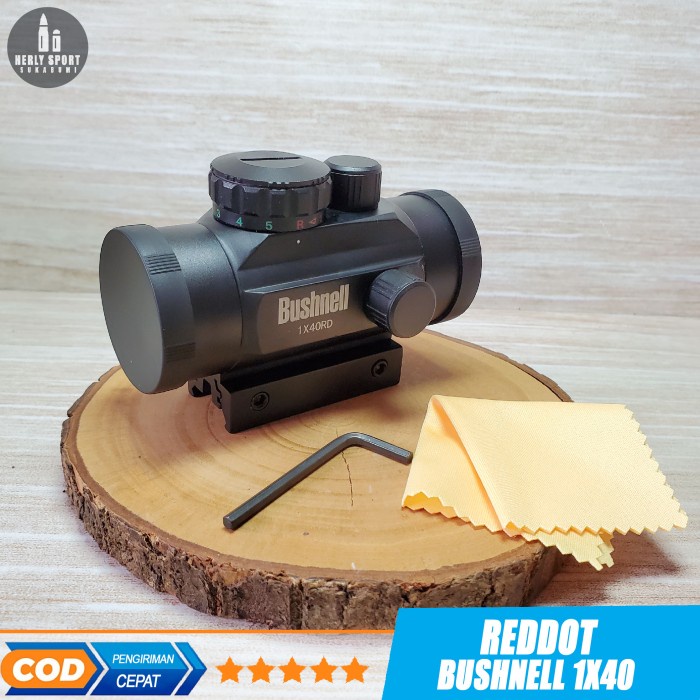 PROMO Redot Bushnell 1x40 Rel 11 Dan 22 Redot Paser Ikan Telescope Bushnell