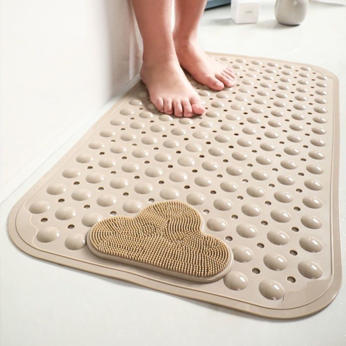 Sudoku Shower Bath Mat / Keset Kamar Mandi Pvc Anti Slip Suction Cup