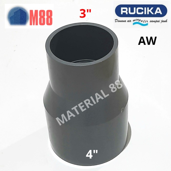 Kit - Vlok Sok 43 Inch Rucika Aw -Reducer 4X3 Pipa Pvc Flok Flock 4 3 X