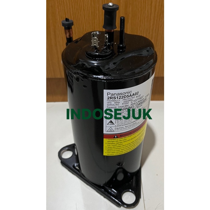 Terbaik Kompresor Panasonic 2Rs122 3/4Pk R22 Compressor Ac 3/4Pk Panasonic