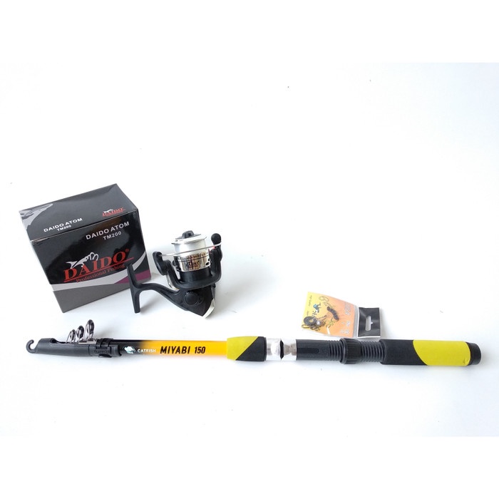 Promo Set Pancing Murah Japan Quality Dengan Joran 150 Dan Reel Free Senar Berkualitas