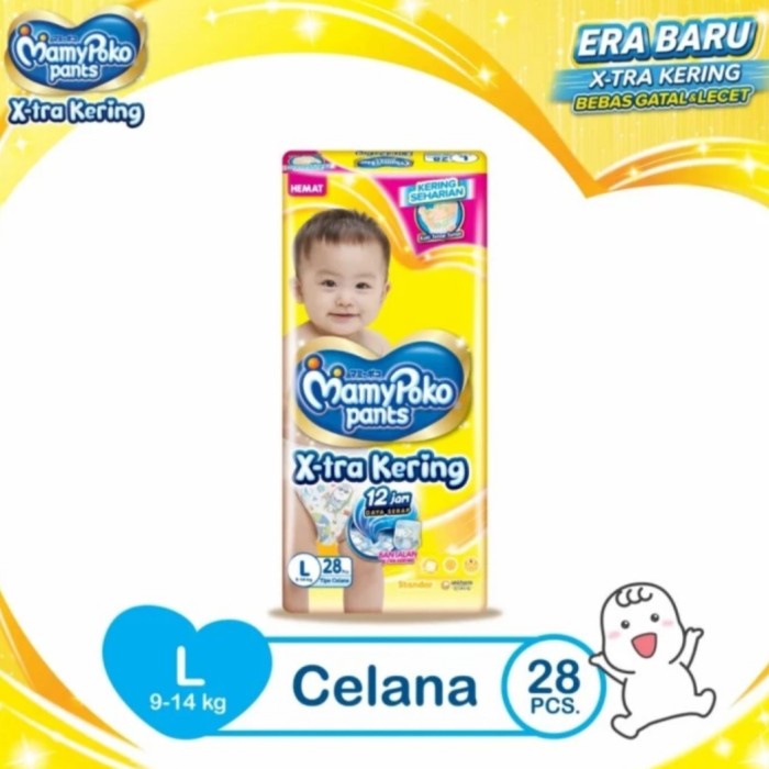{{ Mamypoko Pants Tipe Celana L30 / Momypoko Pants L 30 Ready }}