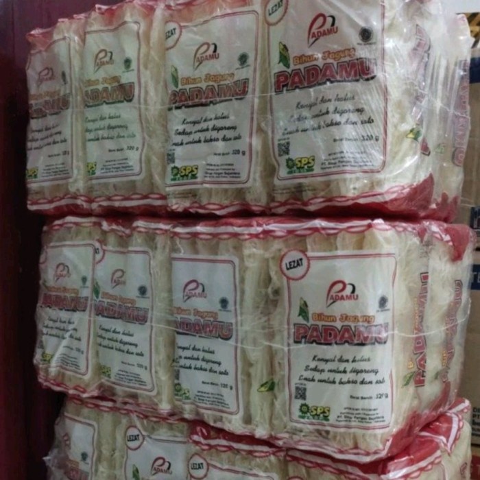 

Wdo - Bihun Jagung Padamu Merah 300 Gram 1 Ball = 12 Pcs