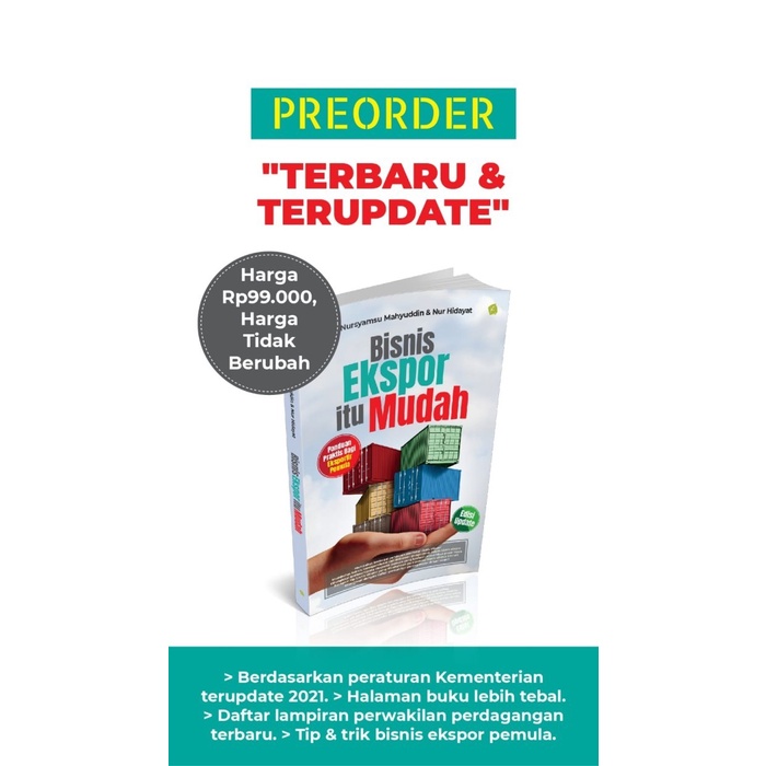 [BestSeller] Buku Bisnis Ekspor itu Mudah