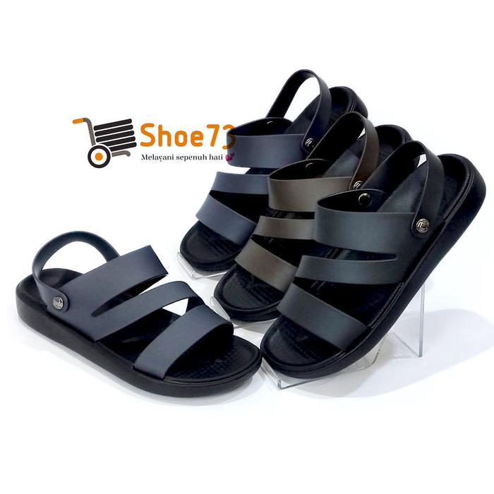 Luofu Original E 6181 Size 34-44 L Sandal Tali Pria Karet Eva Ringan Sendal Gunung Unisex Empuk Anti