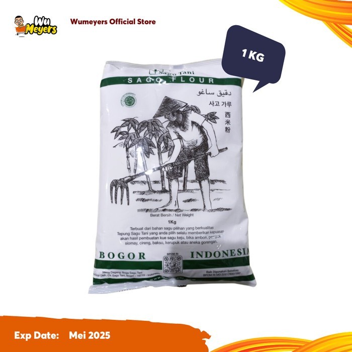 

(BestSeller) Tepung Sagu Tani Tepung Olahan Makanan 1000 gr