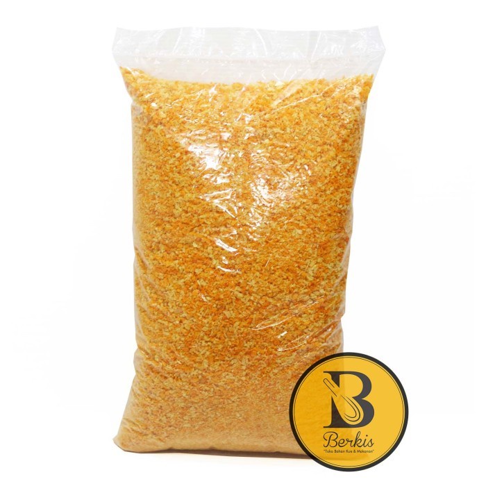 

(BestSeller) Tepung Roti Panko Mix 1 Kg [Repack] / Bread Crumbs Kasar